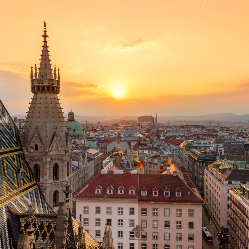 Lo skyline di Vienna, Austria ©Christian Thür/500px