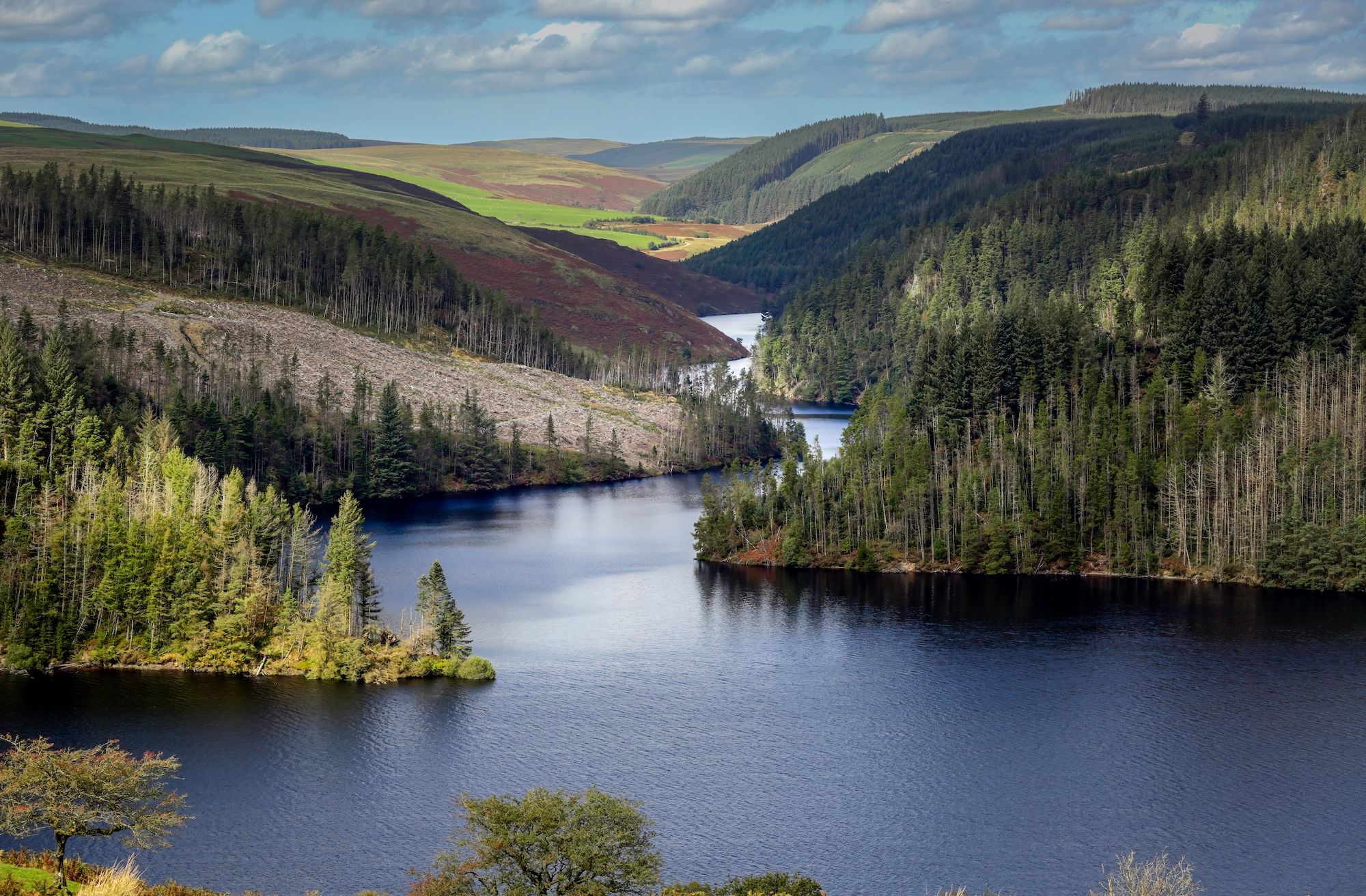 Il Llyn Brianne Reservoir ©Leighton Collins /Shutterstock