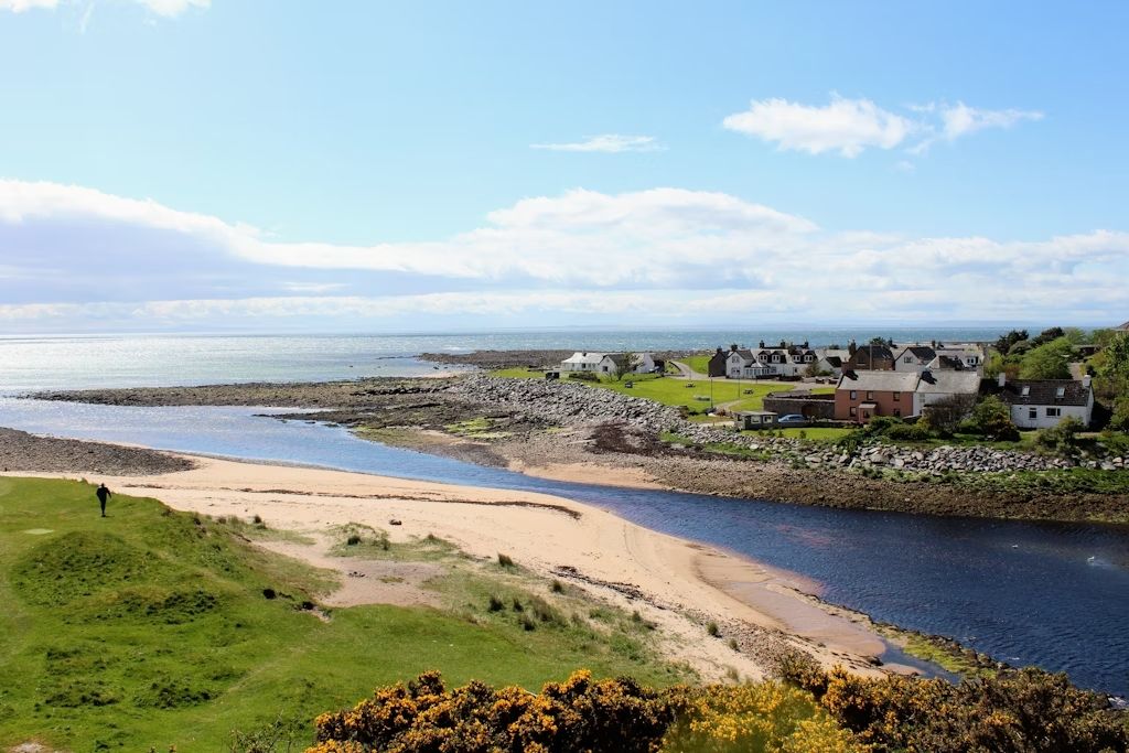 La spiaggia di Brora è una delle più incantevoli di questo tratto di costa. © christopher babcock / Shutterstock