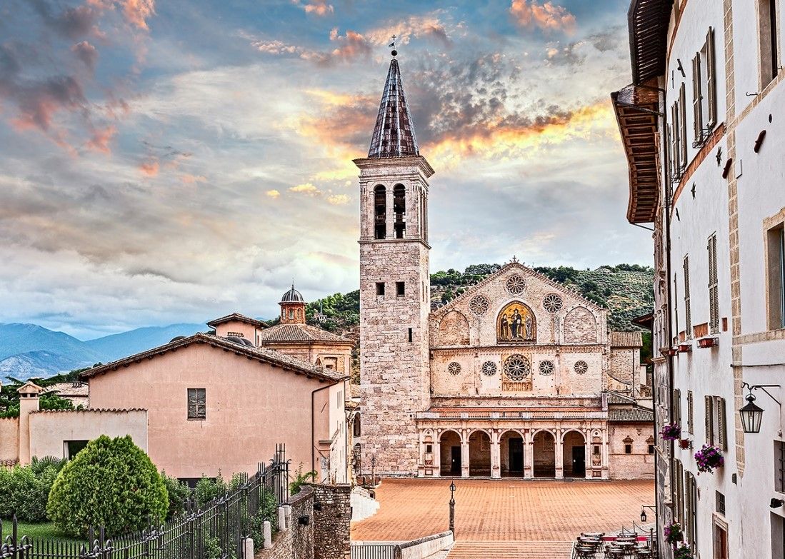 La Cattedrale di Santa Maria Assunta a Spoleto. Credits ermess / Shutterstock