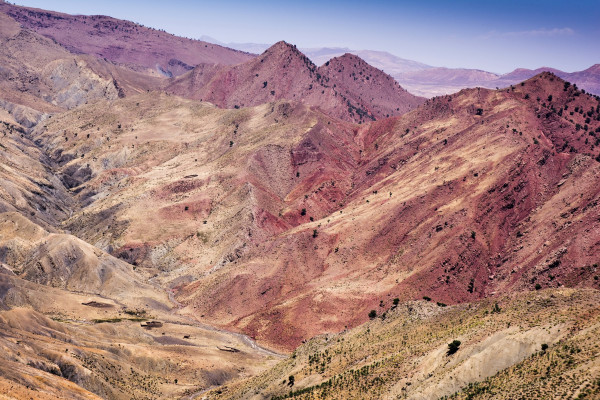 In Marocco sull'Atlante, tra montagne e medine