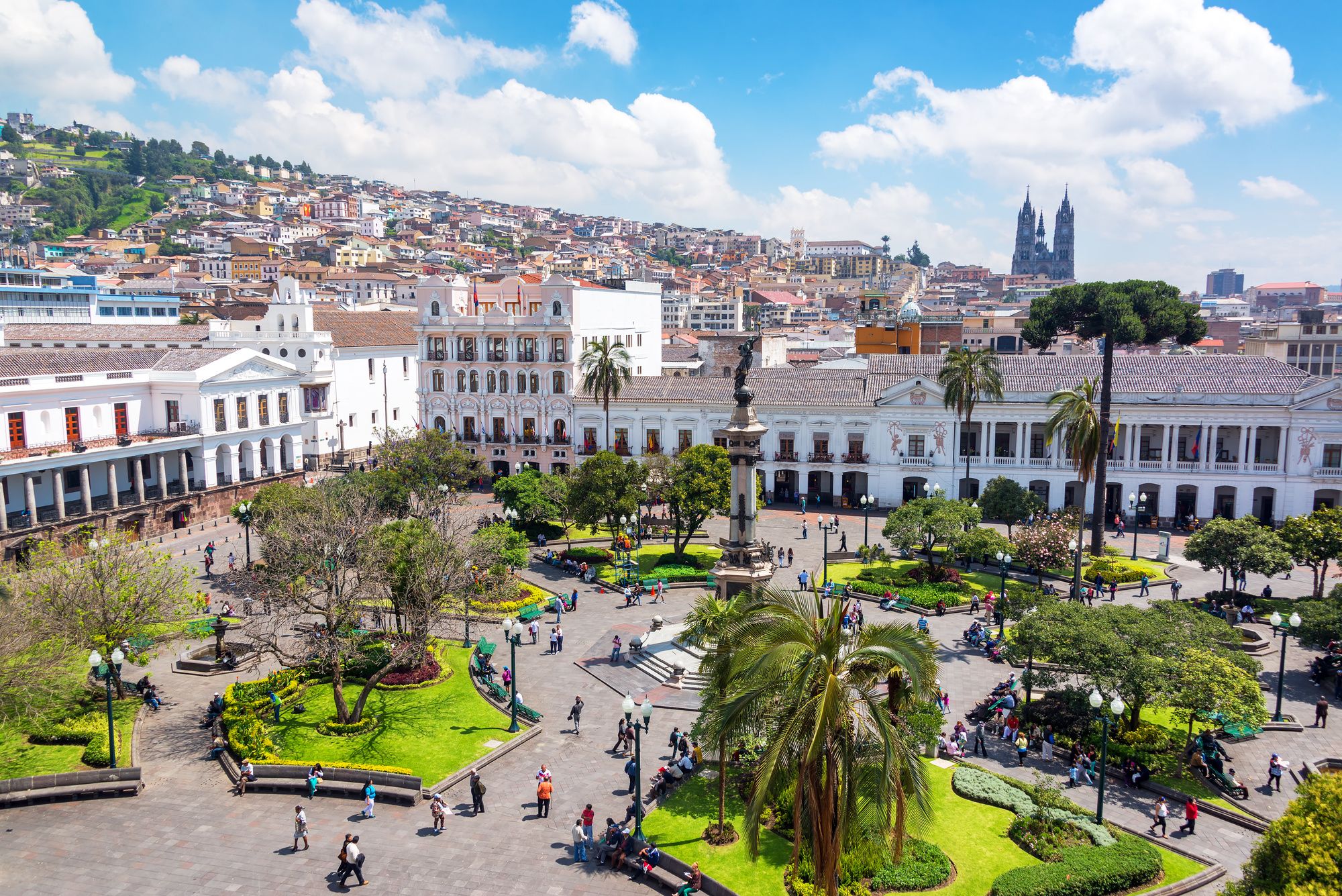 Plaza Grande, il cuore della Città Vecchia di Quito, Ecuador ©Jess Kraft/Shutterstock
