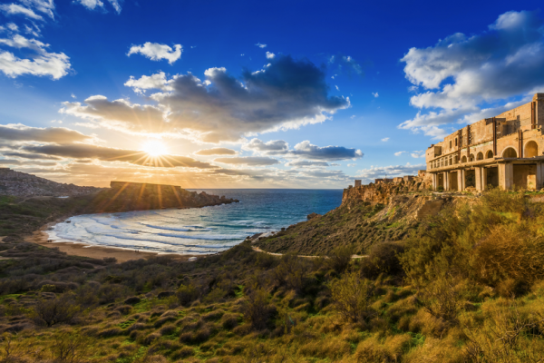 Għajn Tuffieħa, Malta. Credits ZGPhotography / Shutterstock