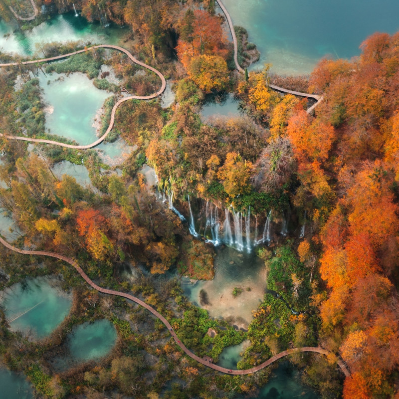 I laghi di Plitvice in autunno © Martin Valigursky/Shutterstock