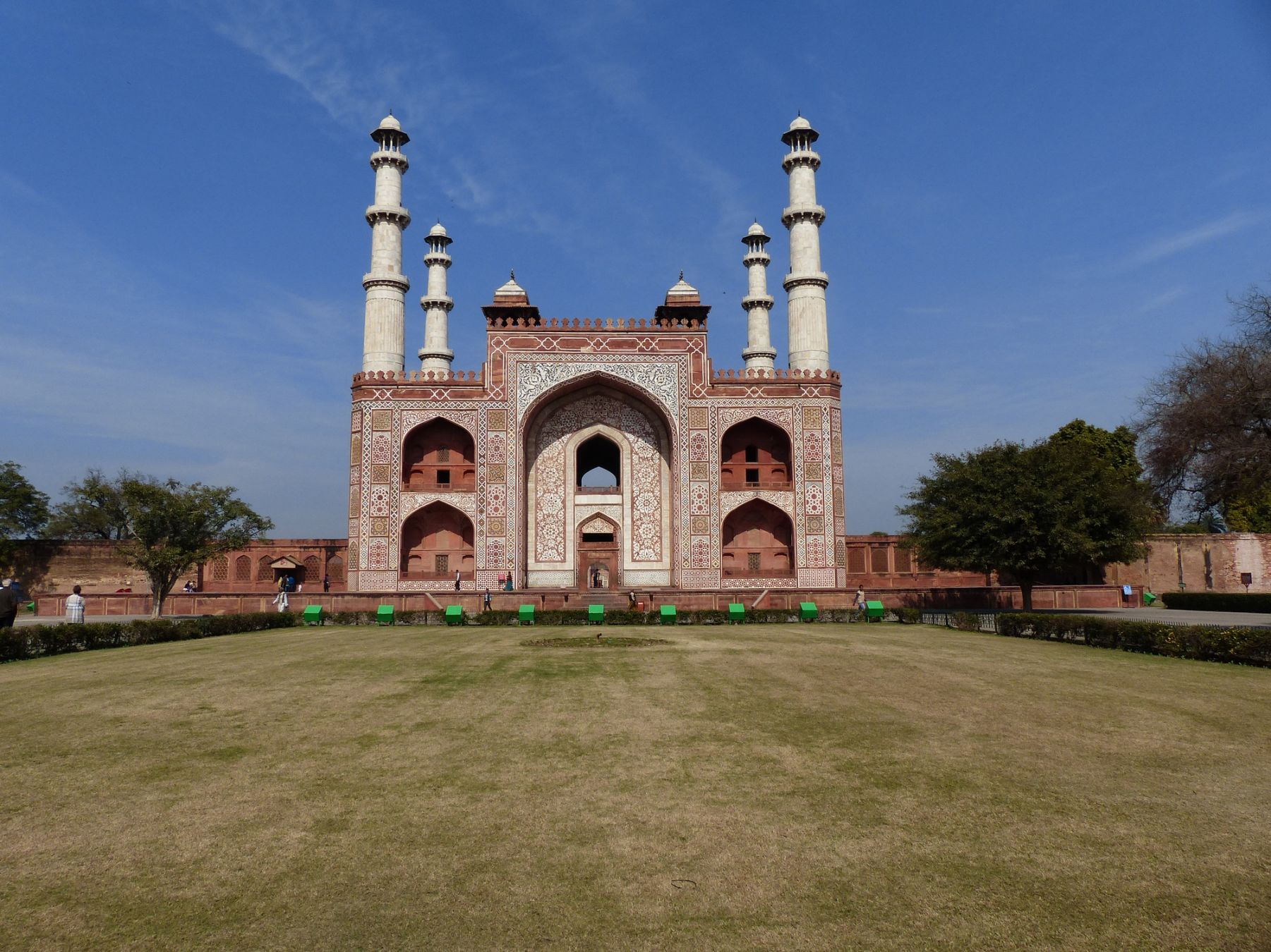 Il Mausoleo di Akbar a Sikandra, a 10 chilometri da Agra, India Getty Images/Altrendo