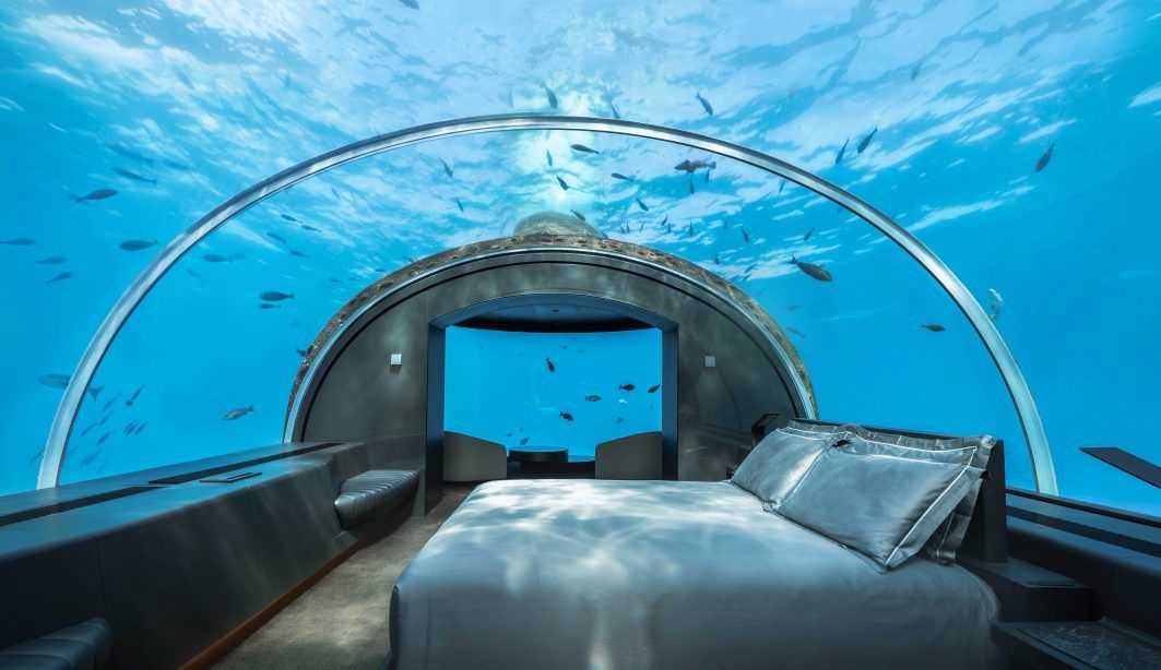 Suite sott'acqua alle Maldive