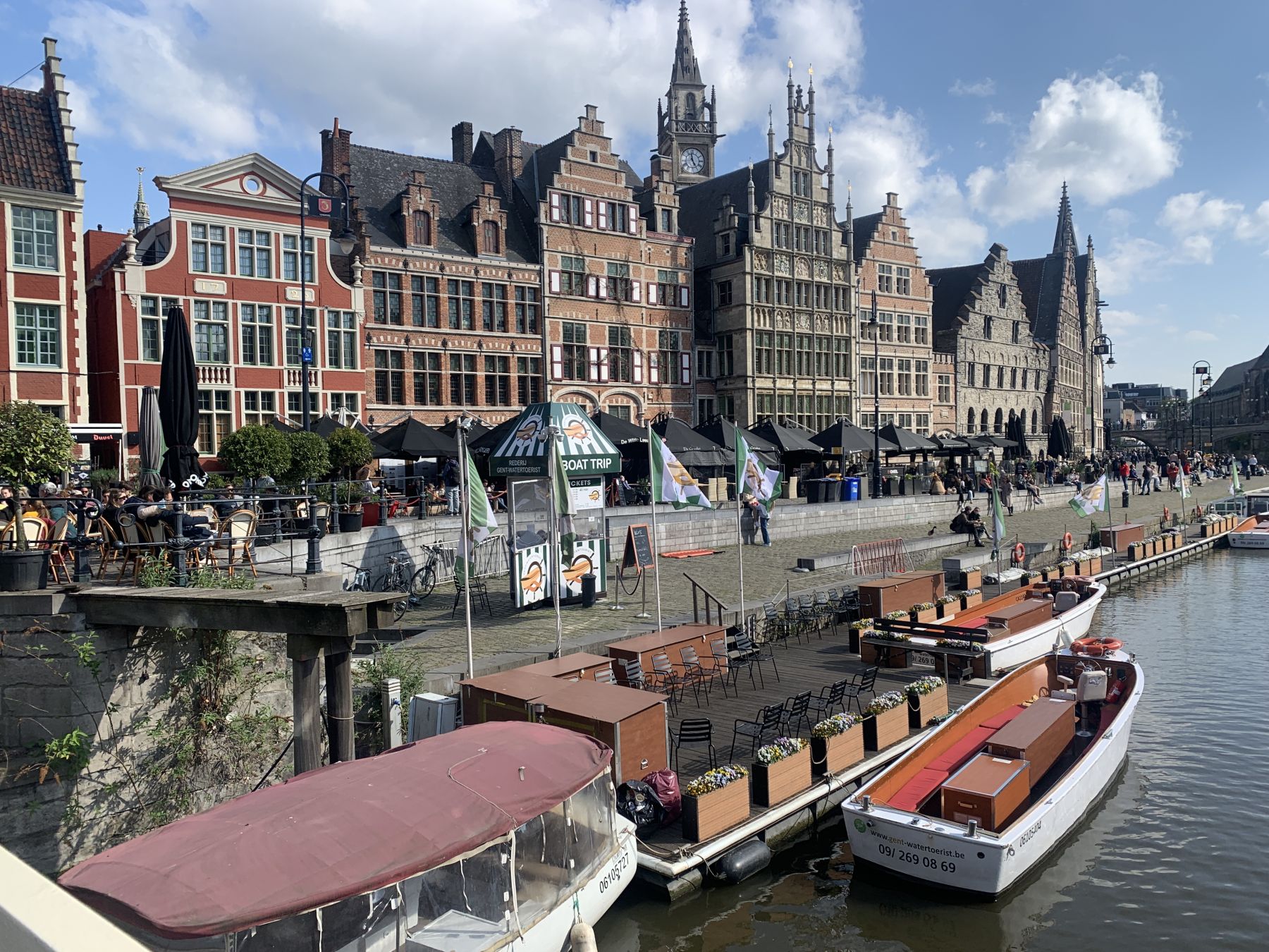 Sul fiume a Gent © Giuli Grimaldi/Lonely Planet