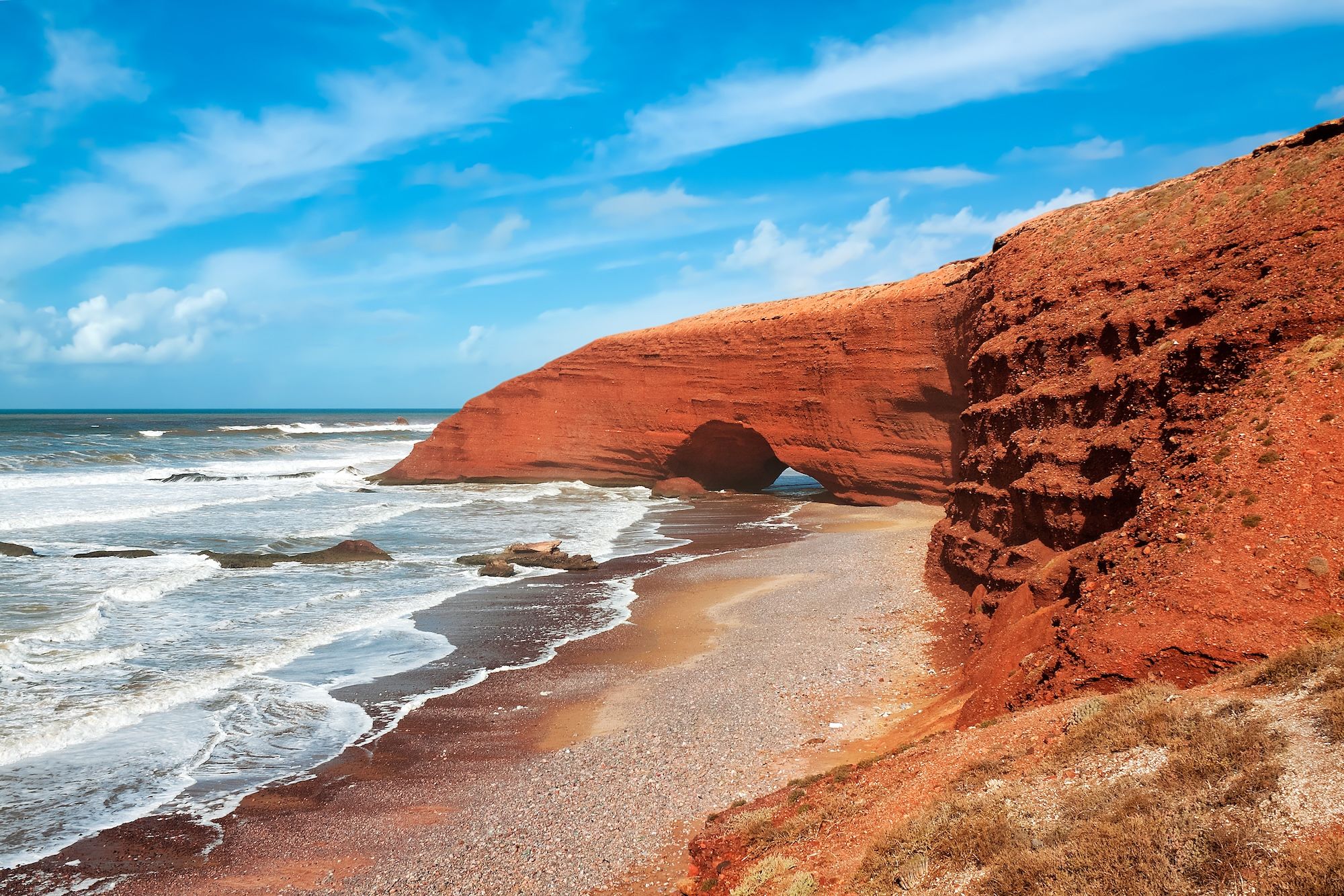 La spiaggia di Legzira ©mikhail mandrygin/Shutterstock