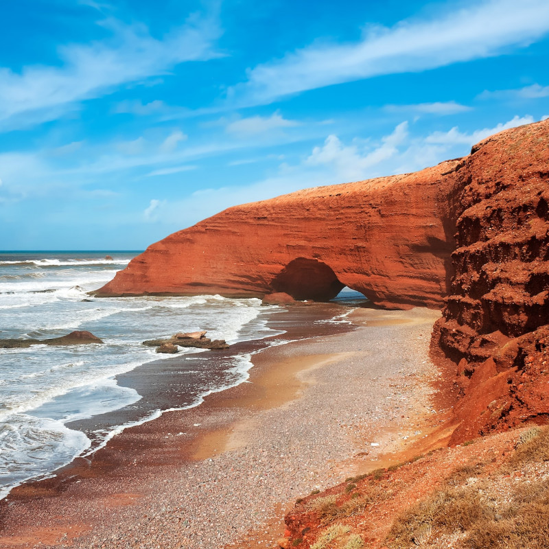 La spiaggia di Legzira   ©mikhail mandrygin/Shutterstock
