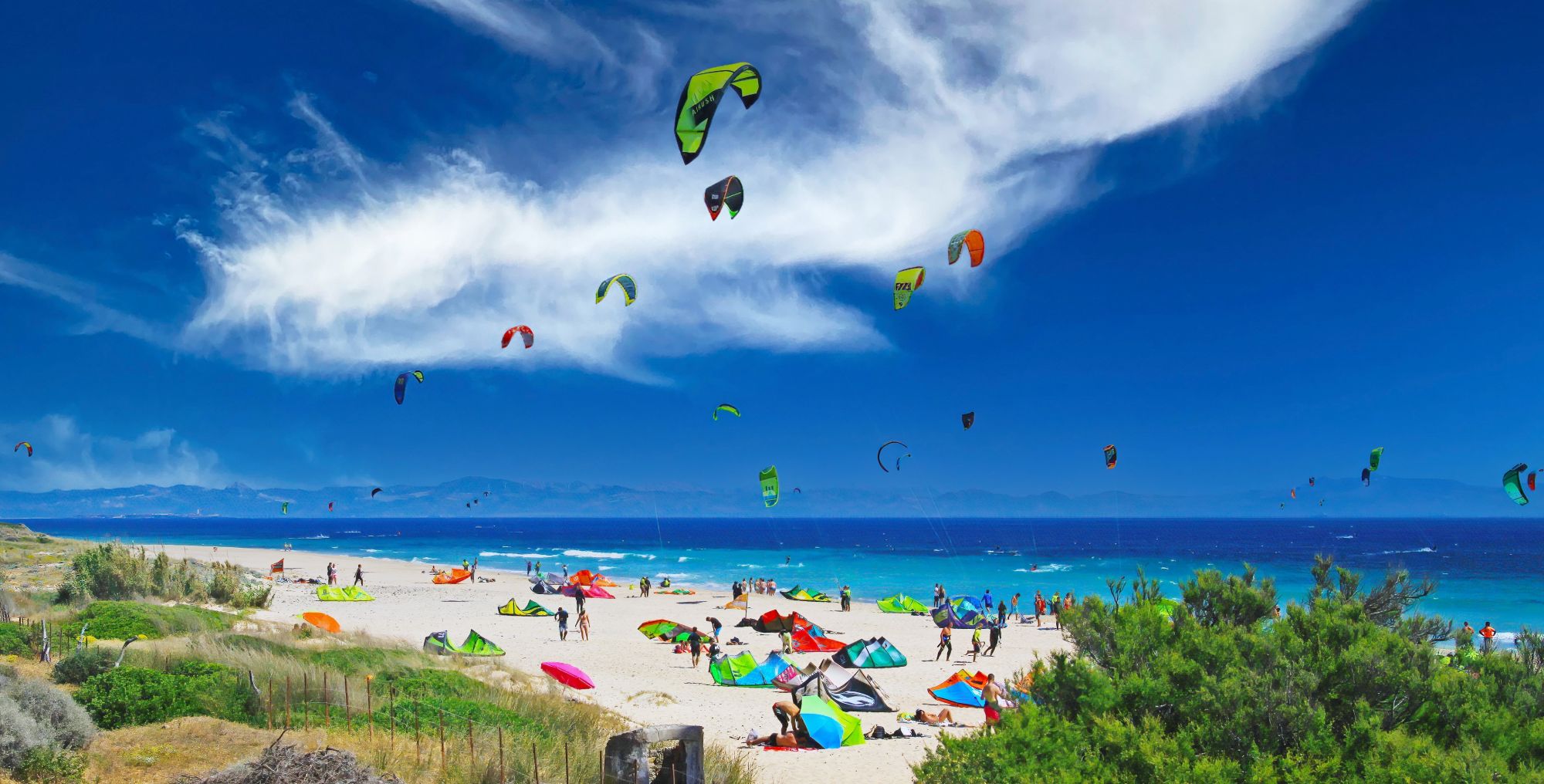 Tarifa, kitesurf e surf, Spagna