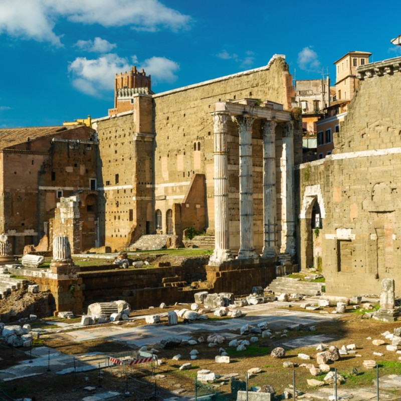 Uno scorcio del Foro di Augusto. Credits Viacheslav Lopatin / Shutterstock