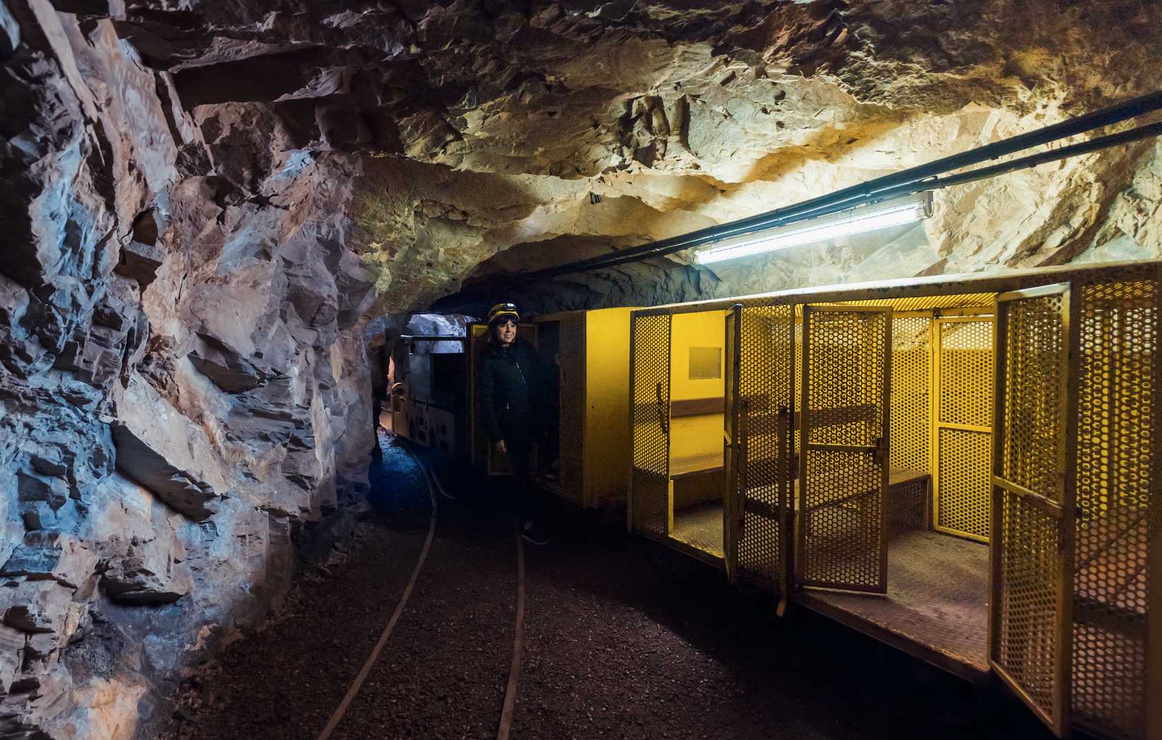 Esplorando la miniera di Marzoli. Credits Visit Brescia