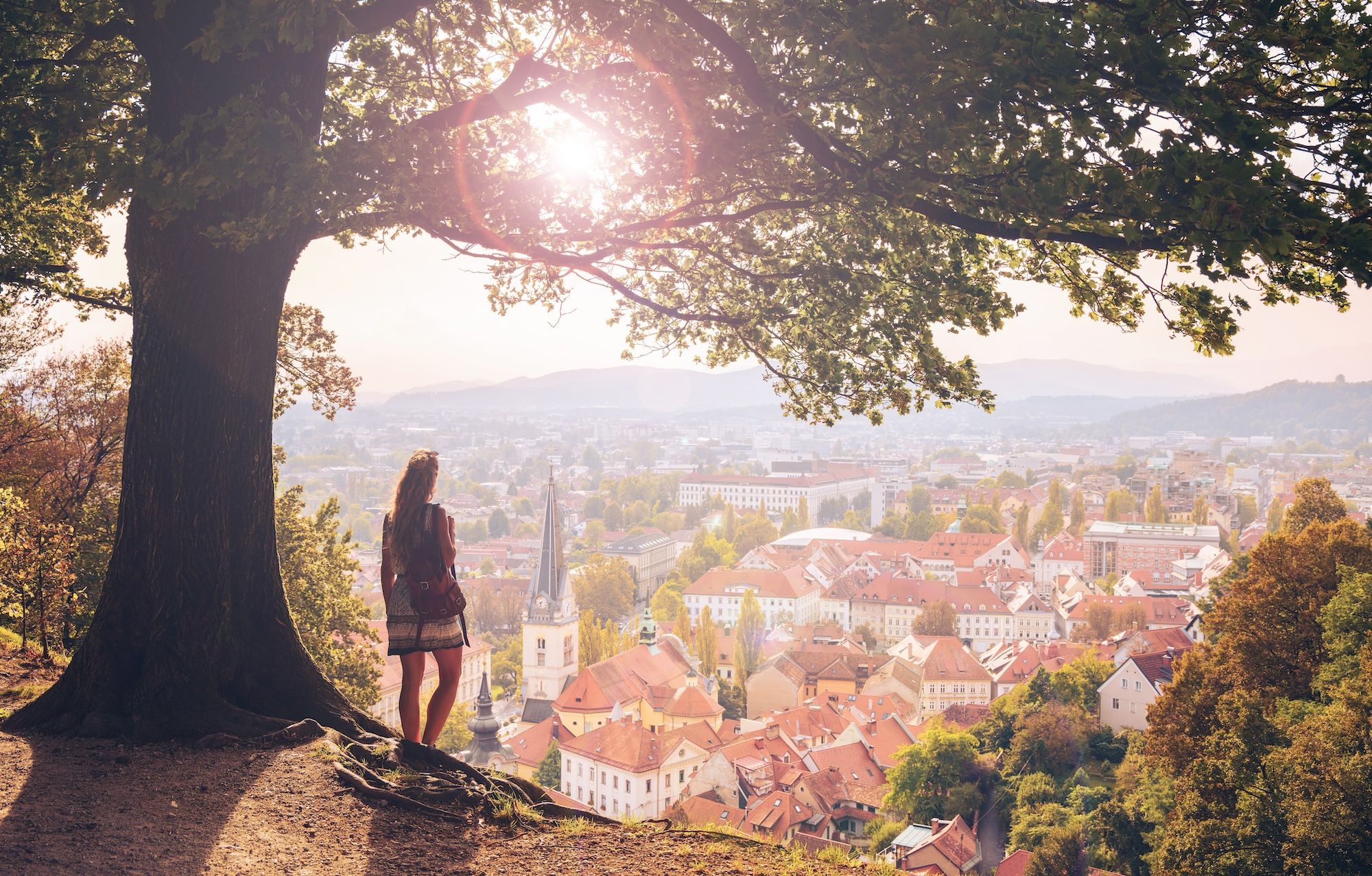 Il tramonto su Lubiana ©margouillat photo/Shutterstock