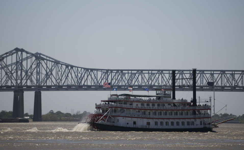 Navigazione sul Mississippi. Credits ExploreLouisiana.com