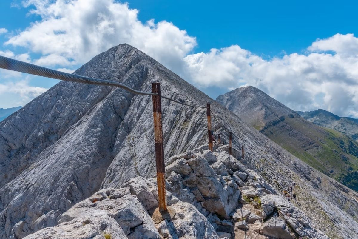 Il tratto più impegnativo della cresta di Koncheto nel Parco Nazionale del Pirin. trabantos/Shutterstock