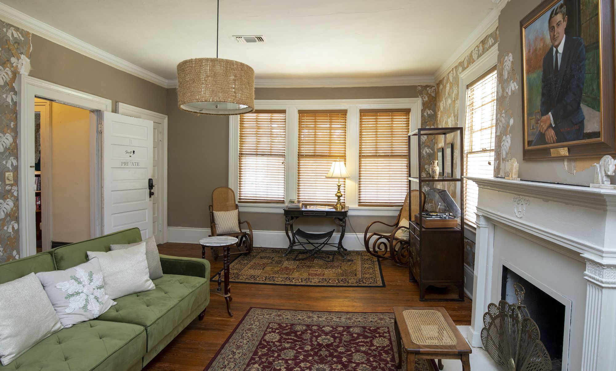 Gli interni della casa di Scott e Zelda Fitzgerald a Montgomery