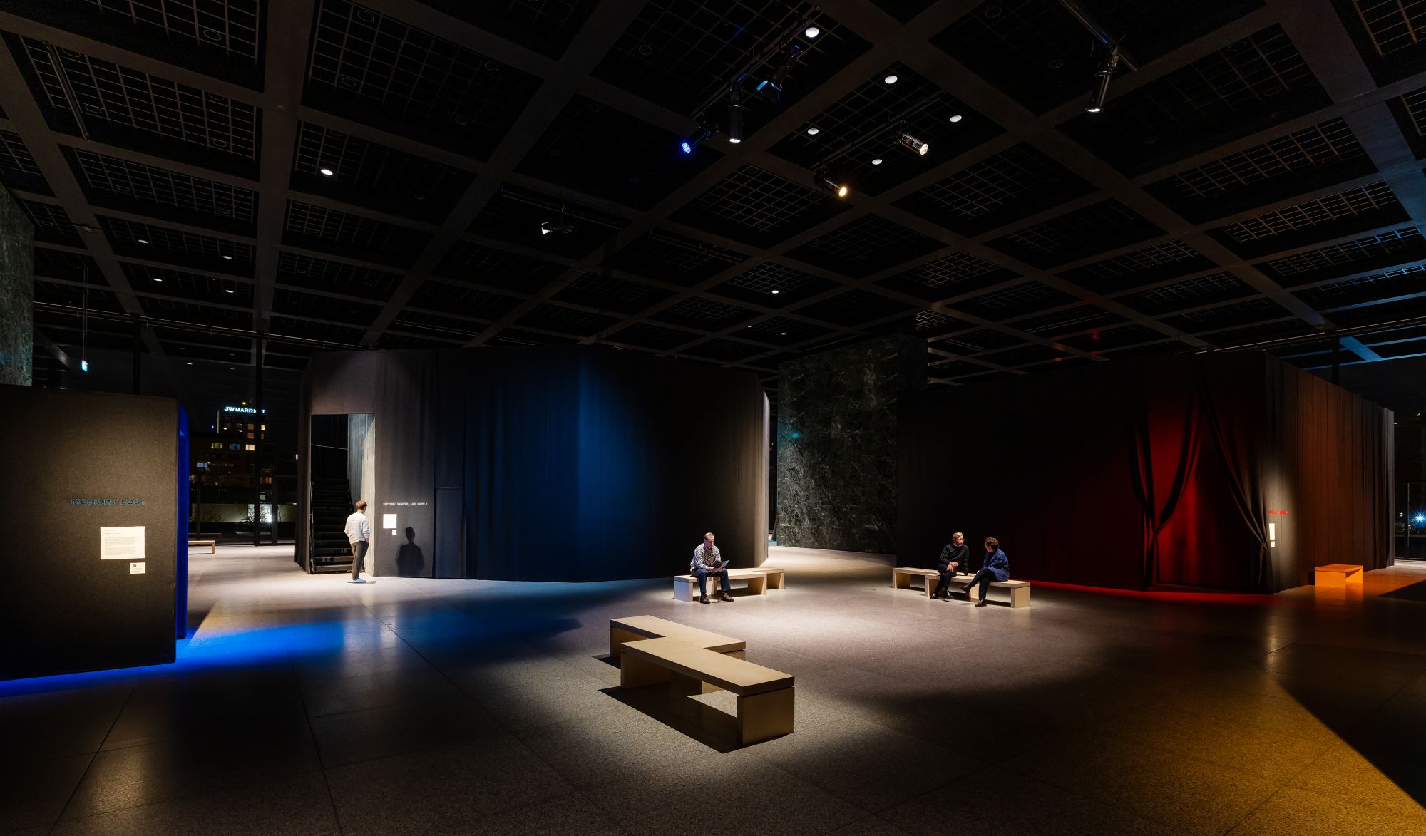 Nan Goldin. This Will Not End Well, Exhibition view, Neue Nationalgalerie, 2024, © Staatliche Museen zu Berlin / David von Becker