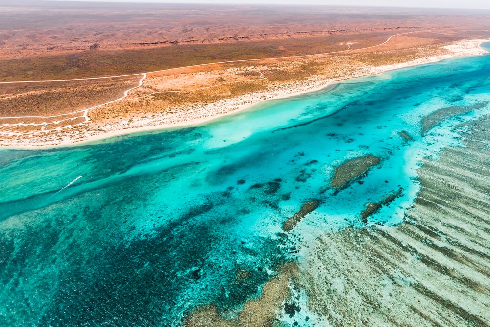 Veduta aerea del Ningaloo Reef. Credits violeta Brosig / Shutterstock