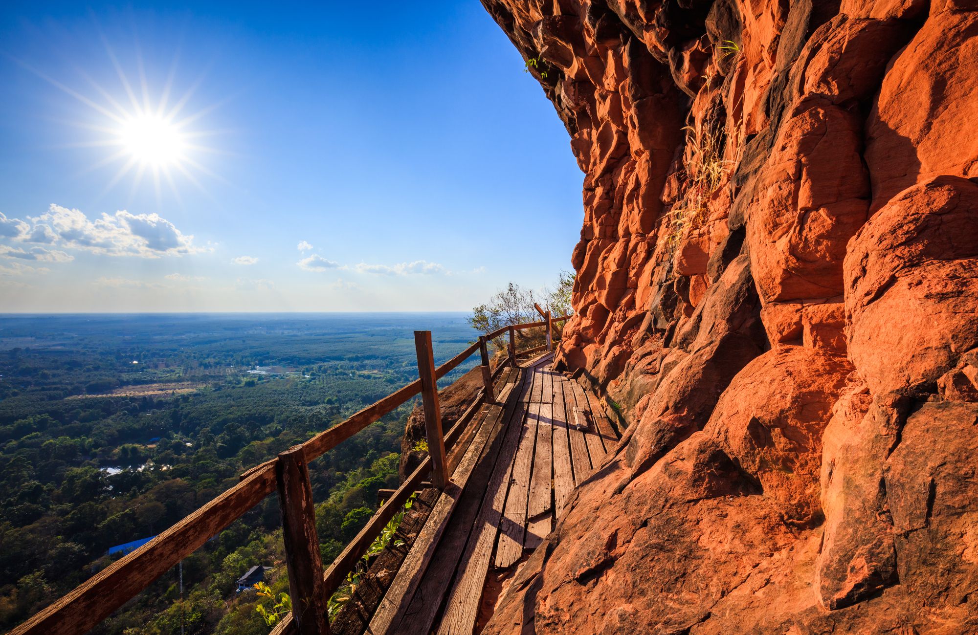 Il Wat Phu tok temple, vicino a Bueng Kan, Thailandia ©lkunl/Getty Images