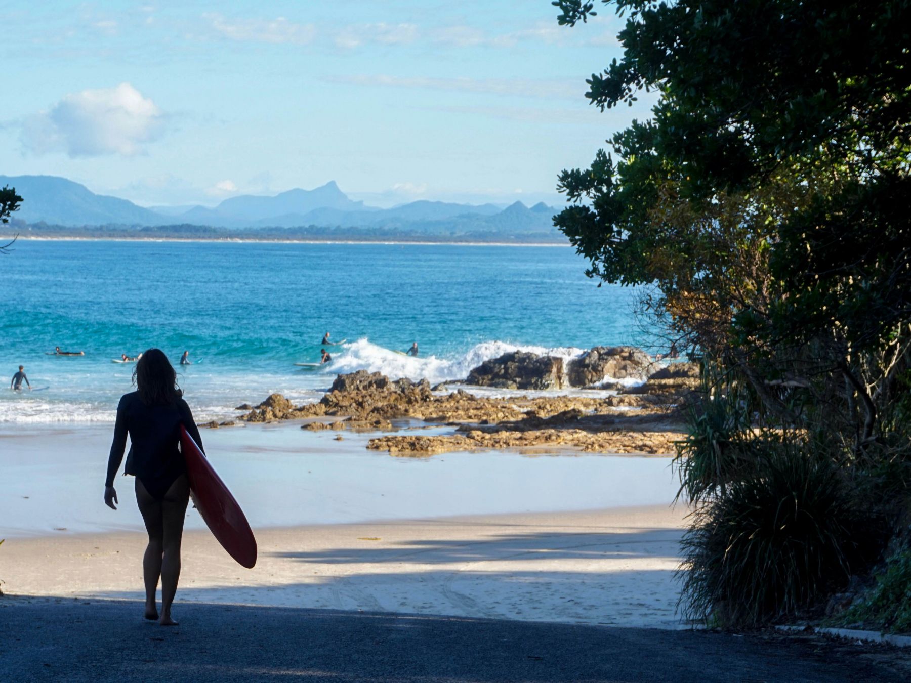 Surfisti a Byron Bay. © Will Day/Shutterstock