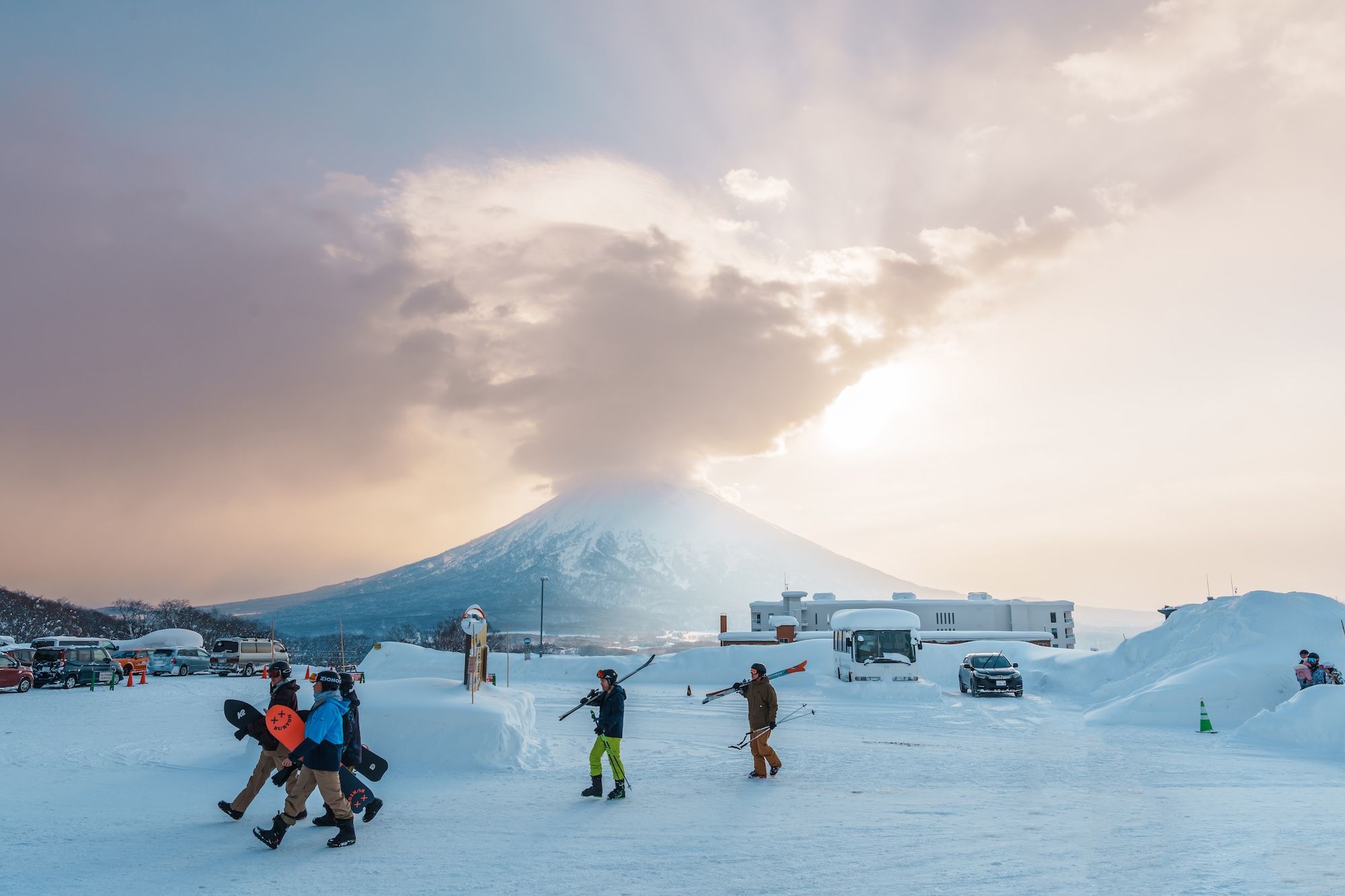 Il monte Yoˉtei innevato ©Jo Panuwat D / Shutterstock
