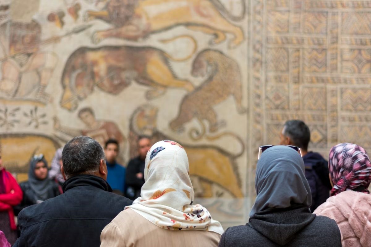 Gli antichi mosaici di Djemila. hamdi bendali/Shutterstock