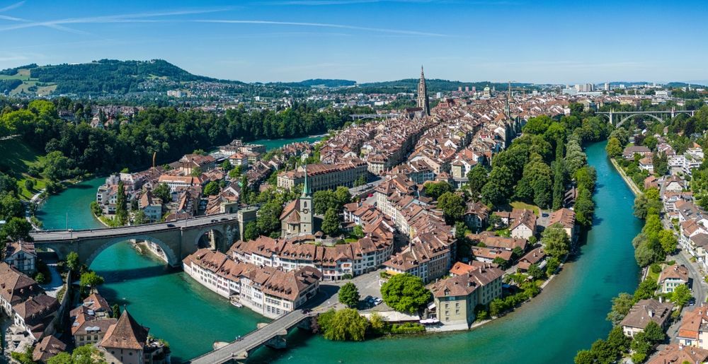 Panorama di Berna. Credits 4kclips / Shutterstock