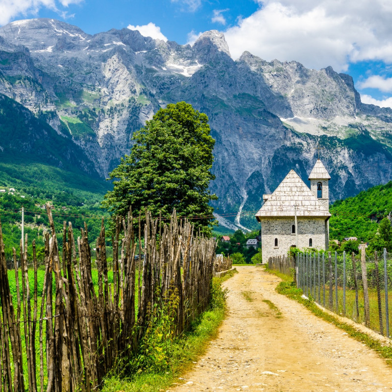 Tra le montagne albanesi troverete il vero spirito di questa nazione ©Uwe Seidner/Shutterstock