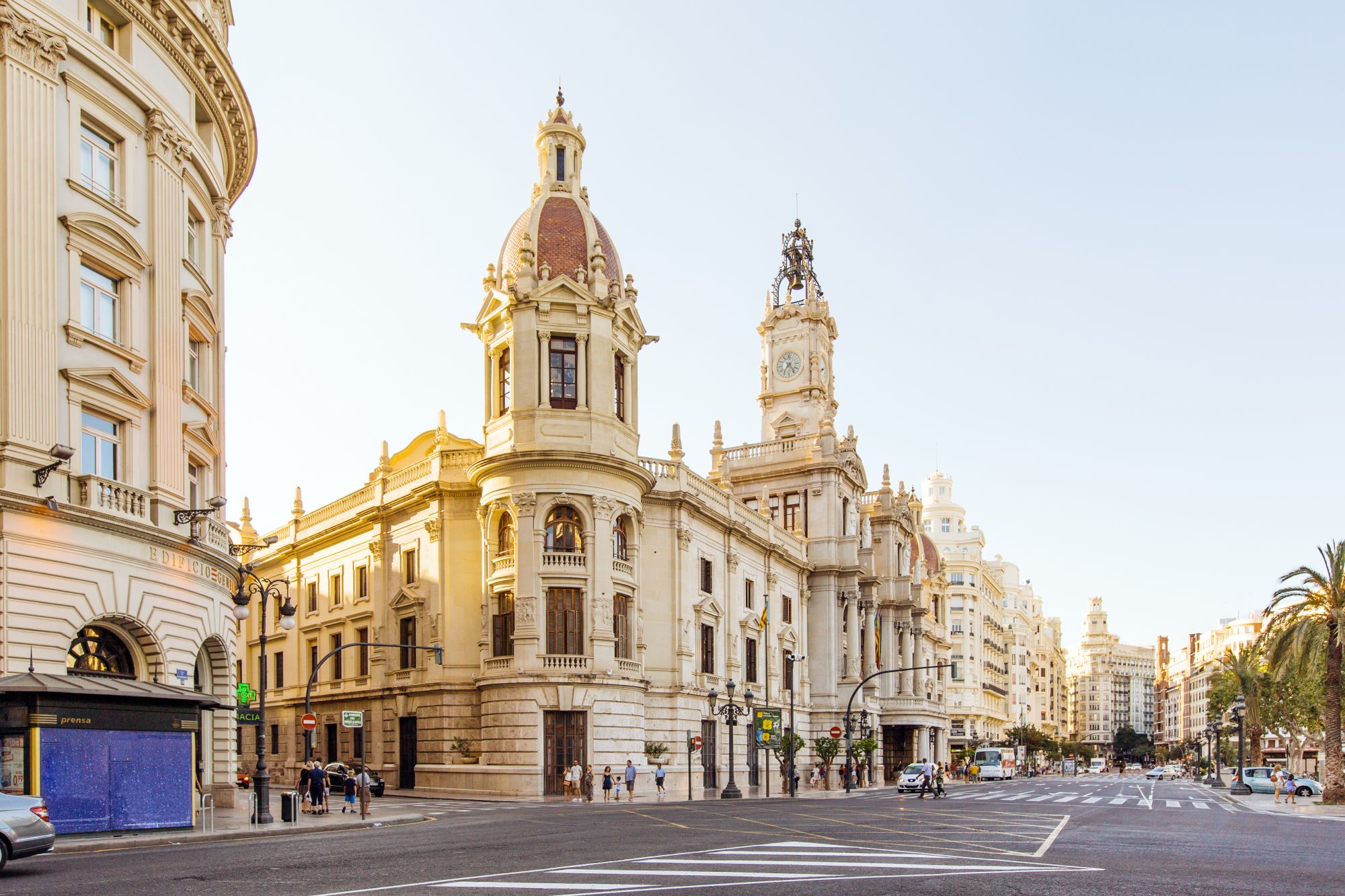 Plaza del Ayuntamiento a Valencia