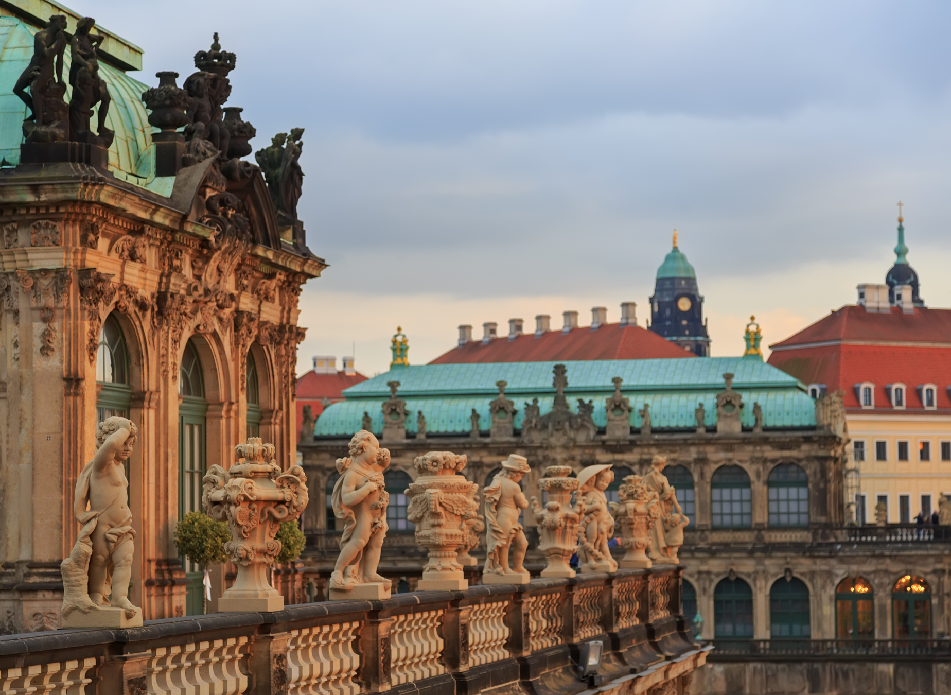 Lo Zwinger è un importante complesso culturale nel centro di Dresda © aragami12345s / Shutterstock
