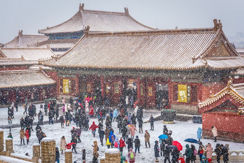 La Città Proibita sotto la neve © Fotokon / Shutterstock
