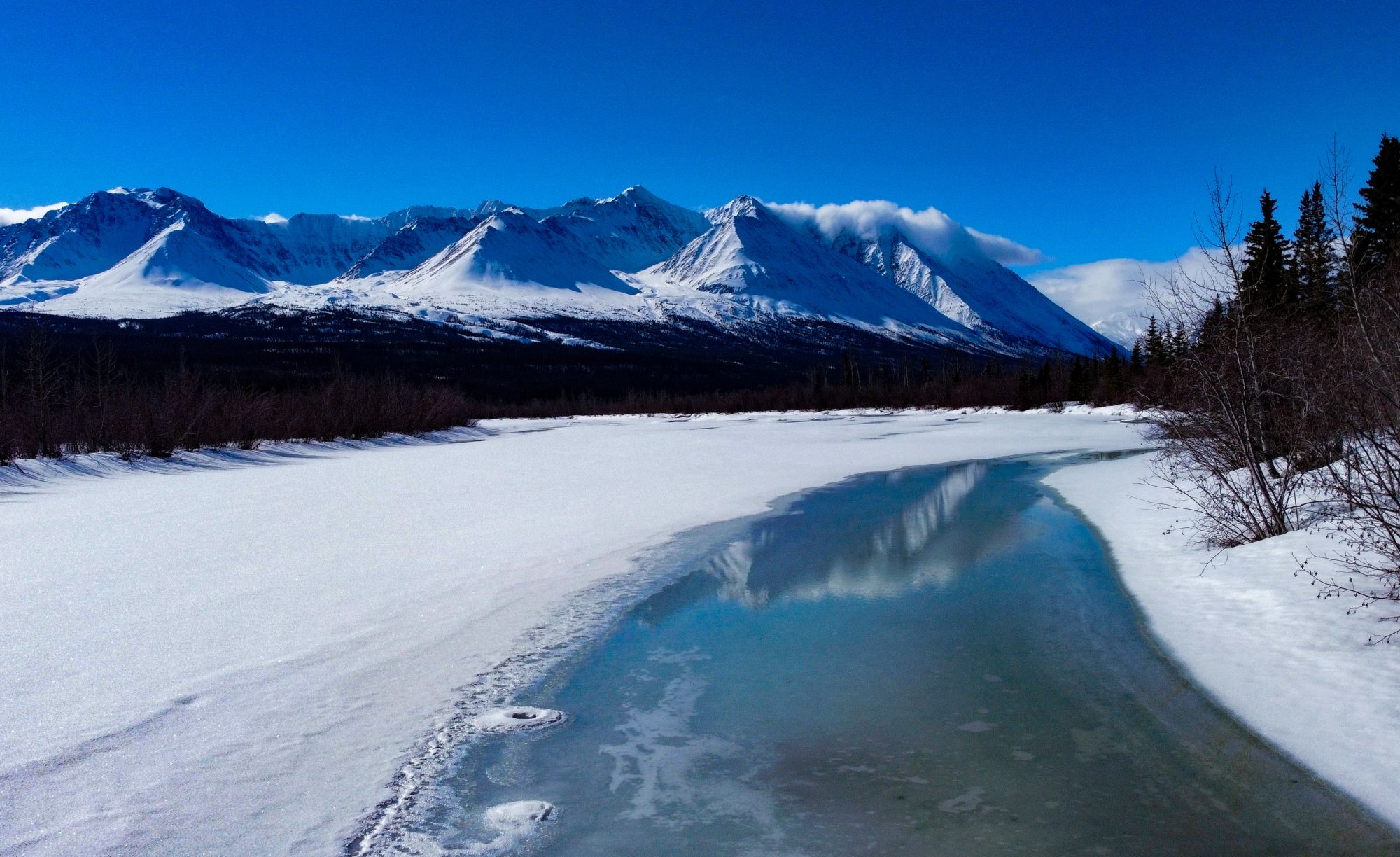 montagne in Alaska