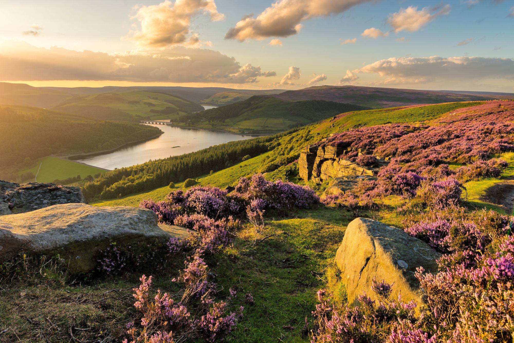 Il tramonto a Bamford Edge nel Peak District National Park ©Daniel_Kay