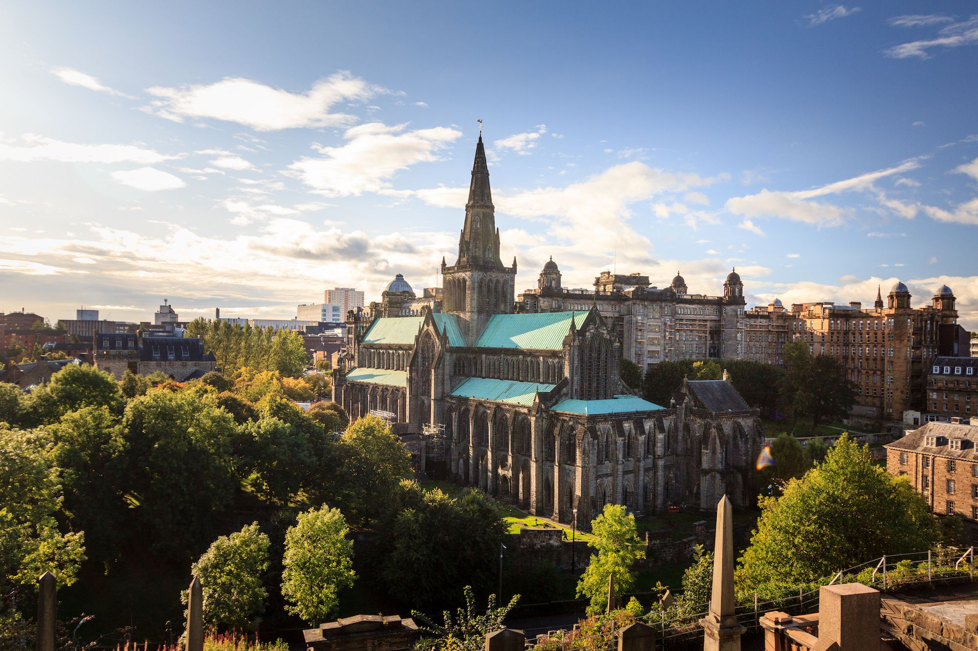Cattedrale di Glasgow in una giornata di sole ©
Natakorn Sapermsap