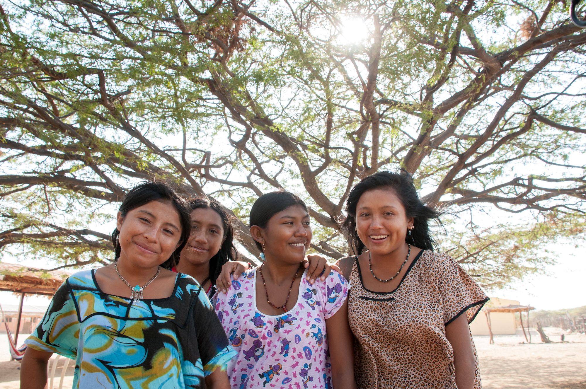 Un gruppo di ragazze wayúu ©EGT-1/Shutterstock