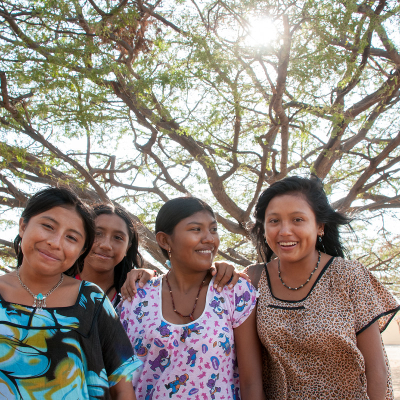 Un gruppo di ragazze  wayúu ©EGT-1/Shutterstock