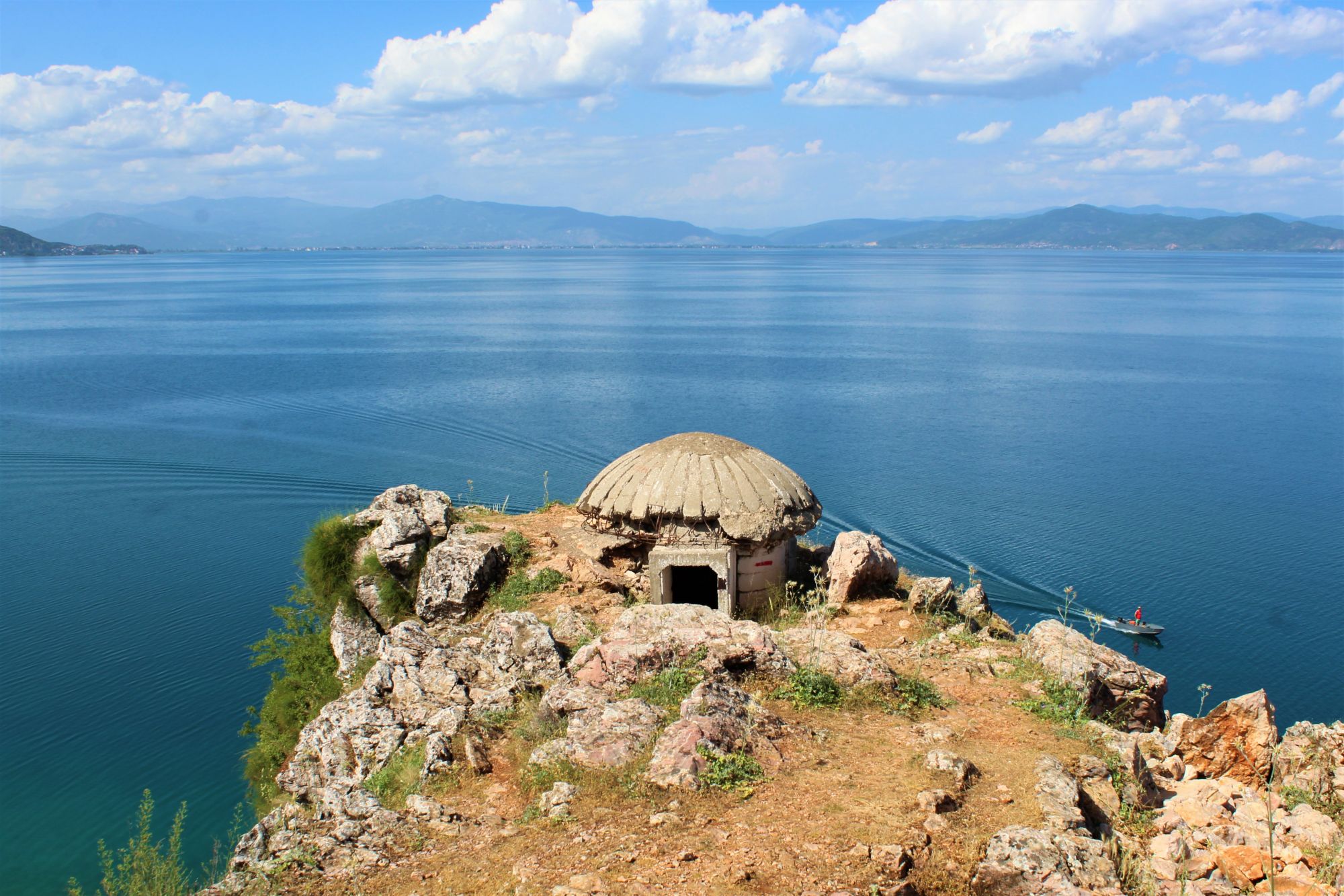 bunker lago di Ohrid