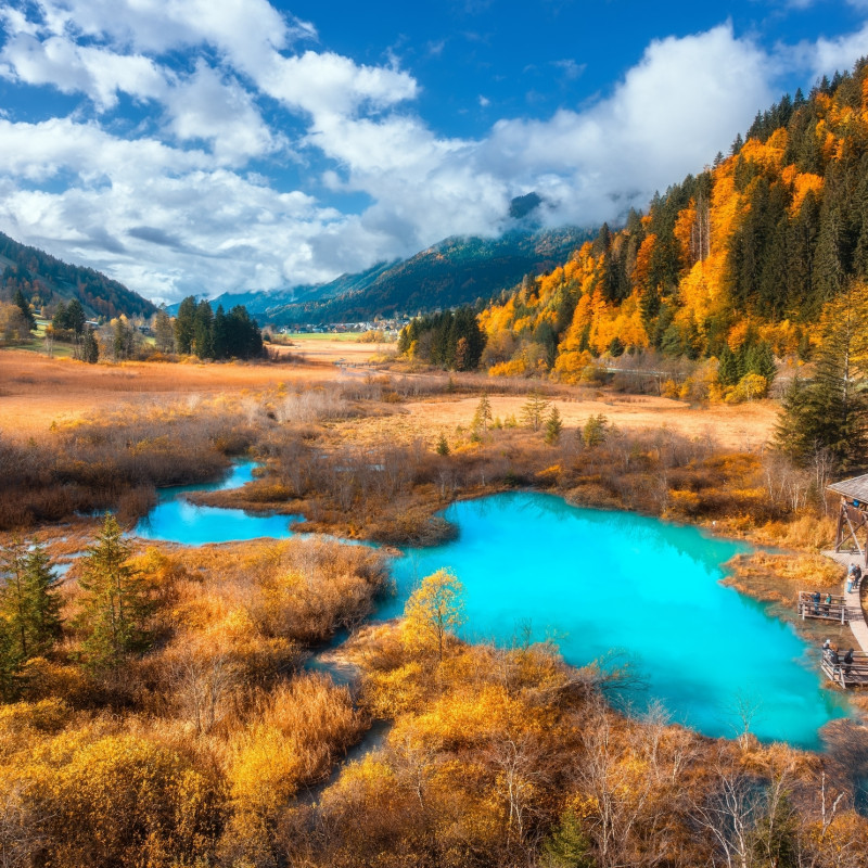 Lago Zelenci nel Parco Nazionale del Triglav in Slovenia ©Dorota MichalecDenis Belitsky / Shutterstock
