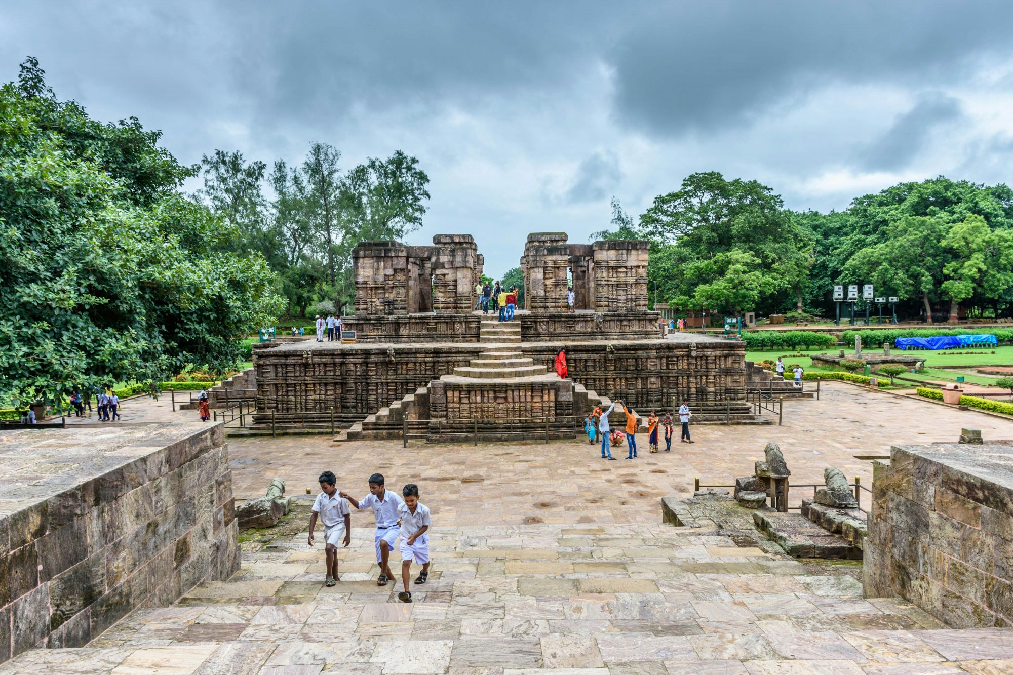 Il Tempio del Sole a Konark, a forma di carro, è un capolavoro architettonico. © Sumit Kumar/Shutterstock