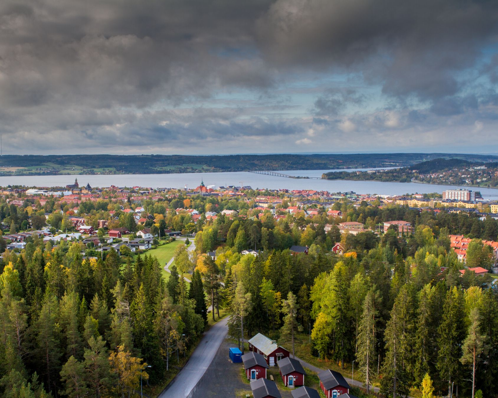 Östersund è immersa tra le fitte foreste svedesi ©Hamperium Photography