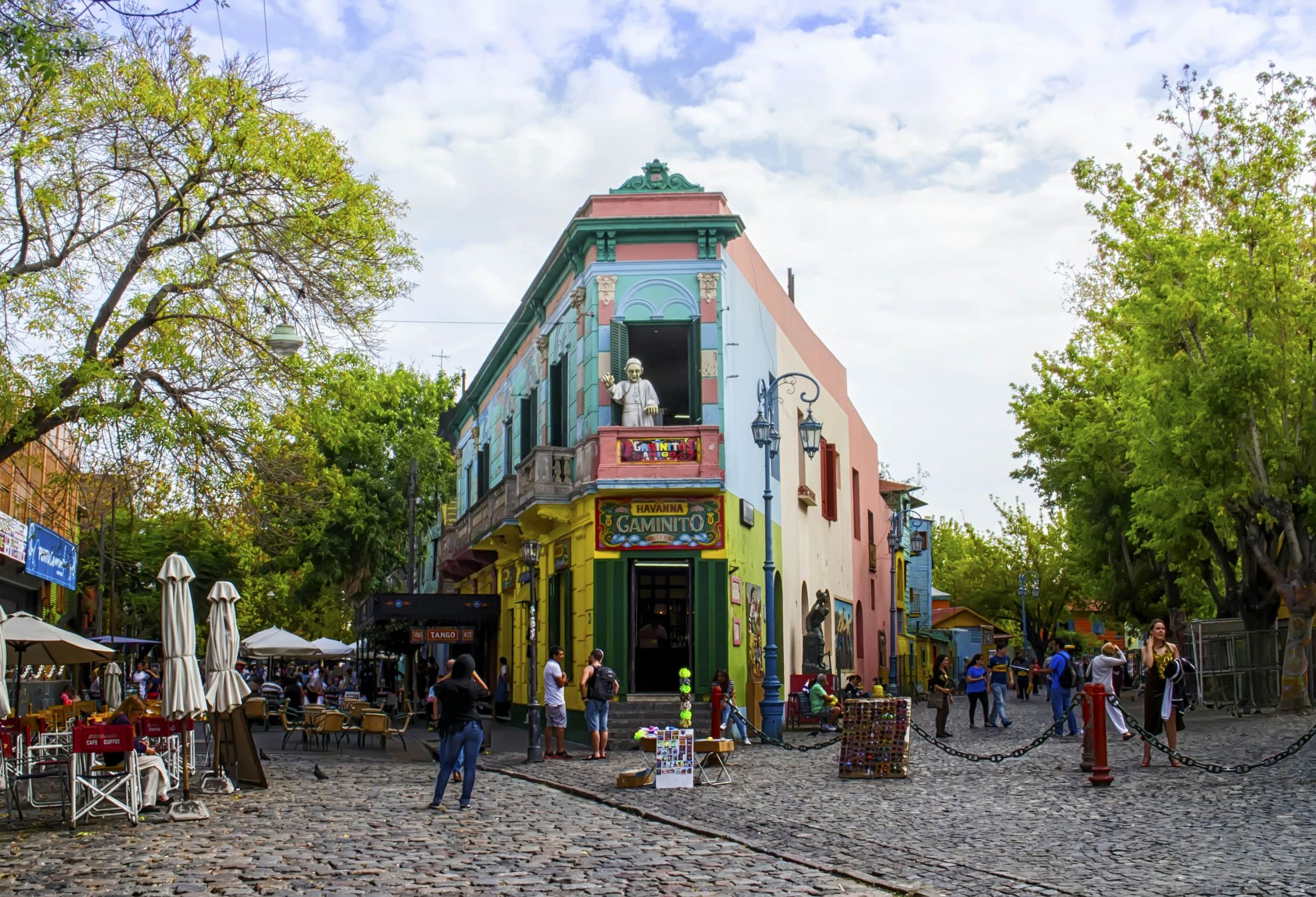 Una coloratissima strada della Boca. © SamyStClair/Getty Images