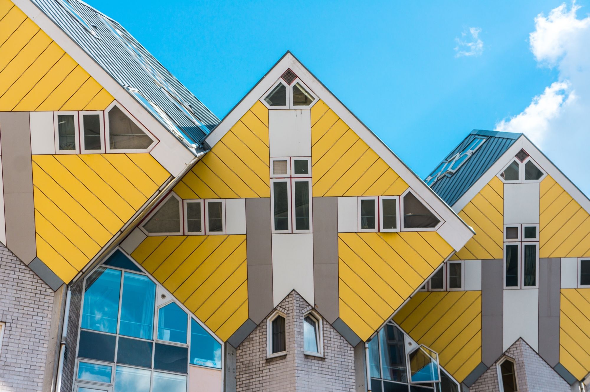 Le case cubiche di Rotterdam
