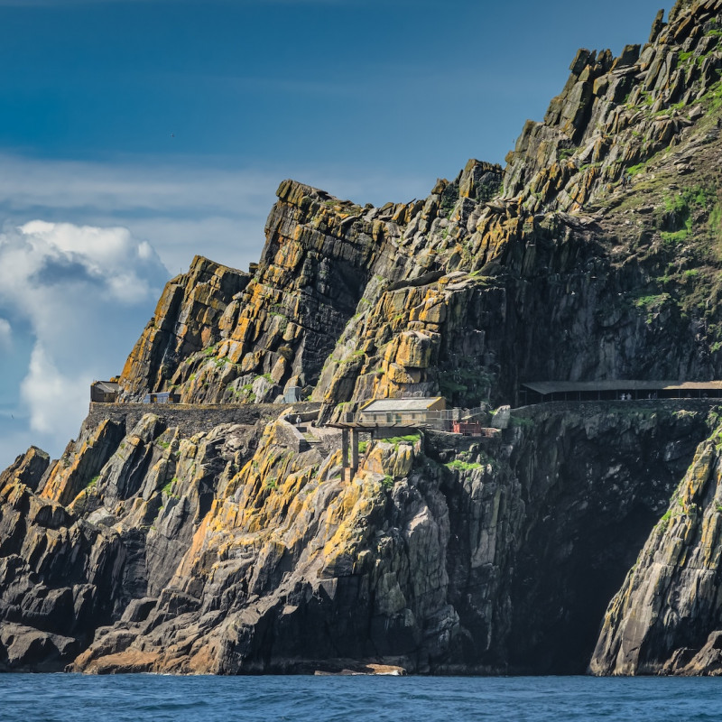 Skellig Michael, conosciuta anche come tempio degli Jedi di Luke ©Skywalker Dawid K Photography