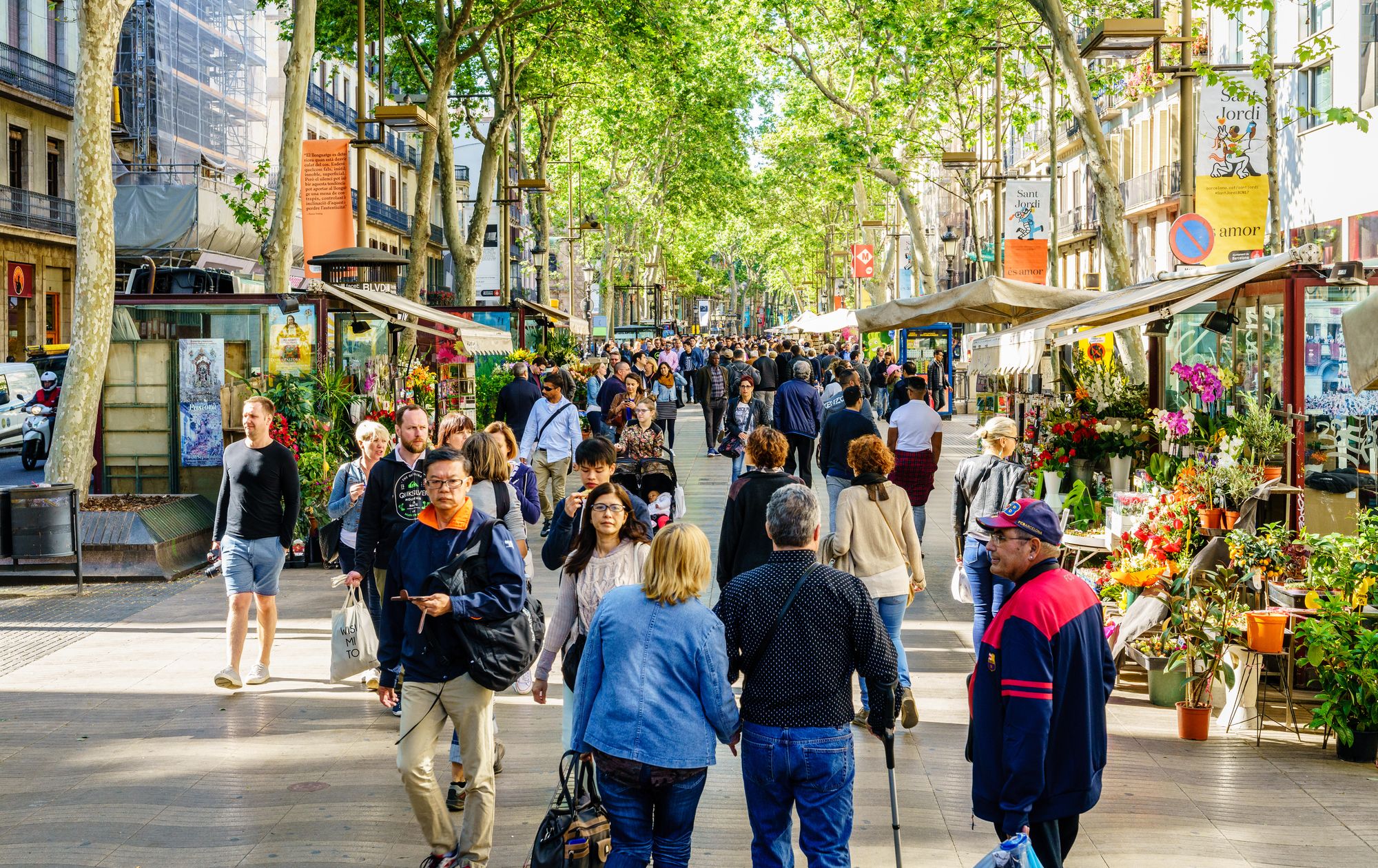 La Rambla, Barcelona © alexeys / Getty Images