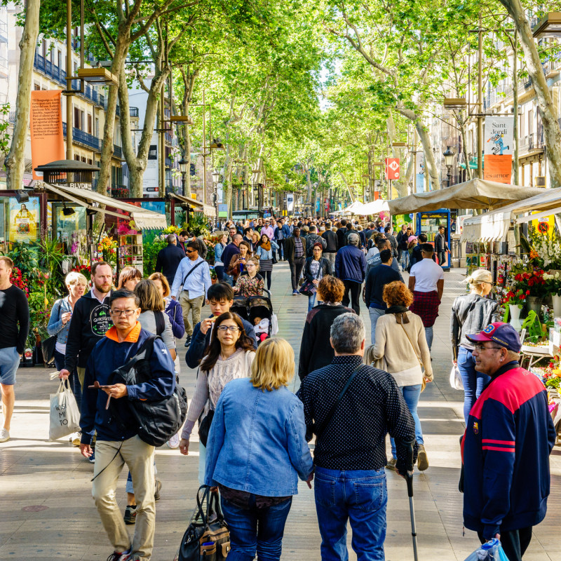 La Rambla, Barcelona © alexeys / Getty Images