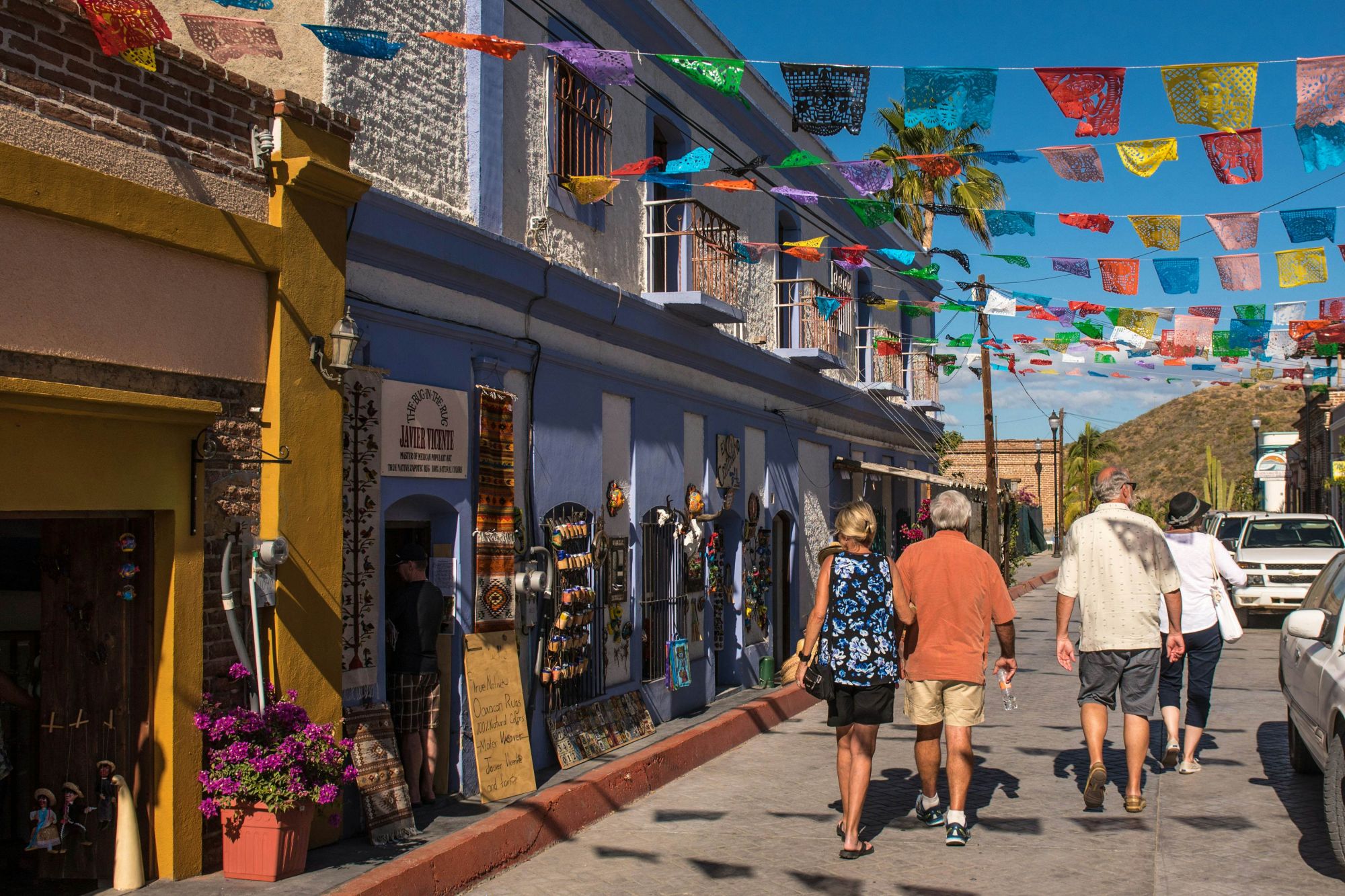 Una strada di Todos Santos, cittadina vivacissima amata da artisti e spiriti liberi. © Reed Kaestner/Getty Images