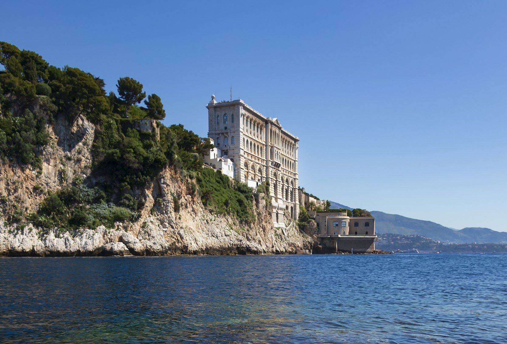 Il Museo Oceanografico a picco sul mare. @BenjaminVergely photo credit