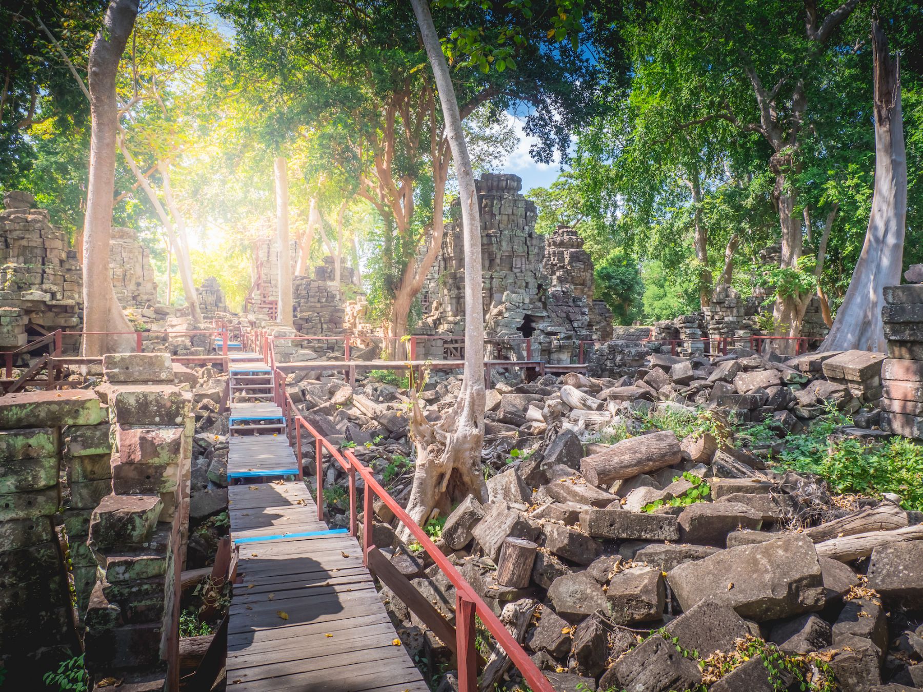 Il fascino principale di un viaggio a Banteay Chhmar è la pace ©Chatnarong Rakchart