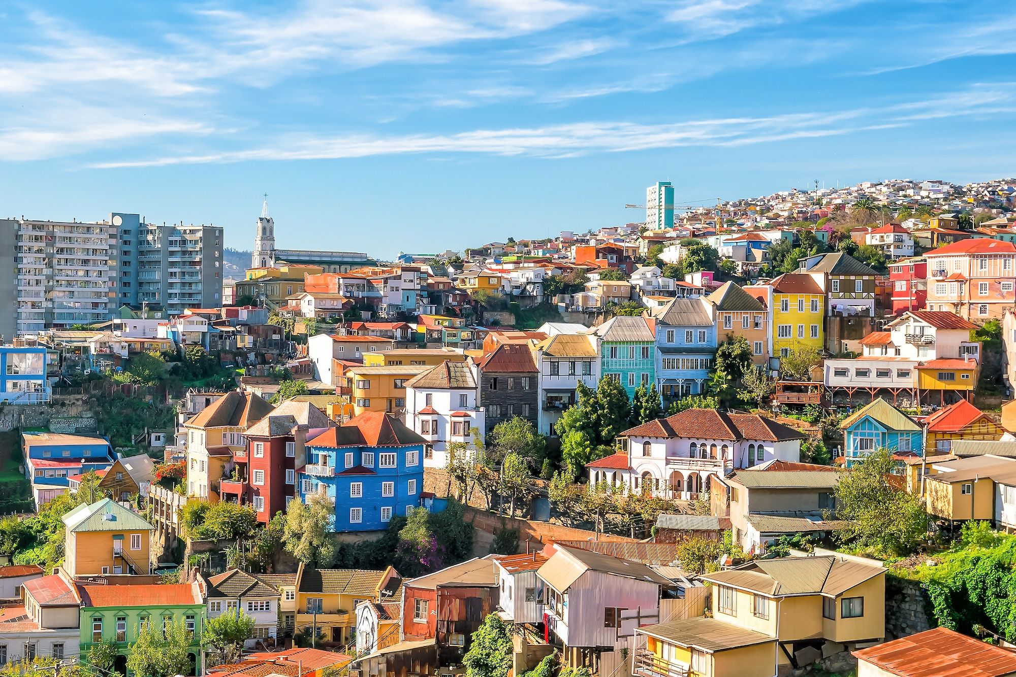 Le case colorate di Valparaiso ©f11photo/Shutterstock