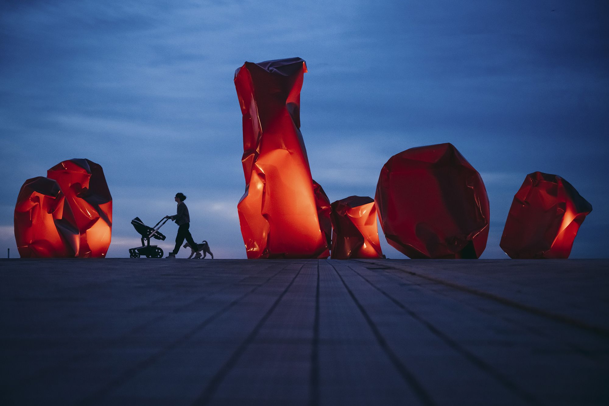 Rock Strangers di Arne Quinze ©Westtoer